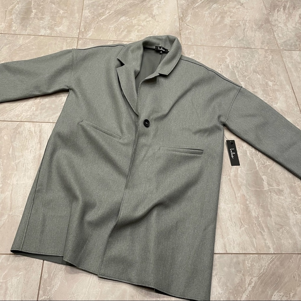 Lulus Wool Overcoat